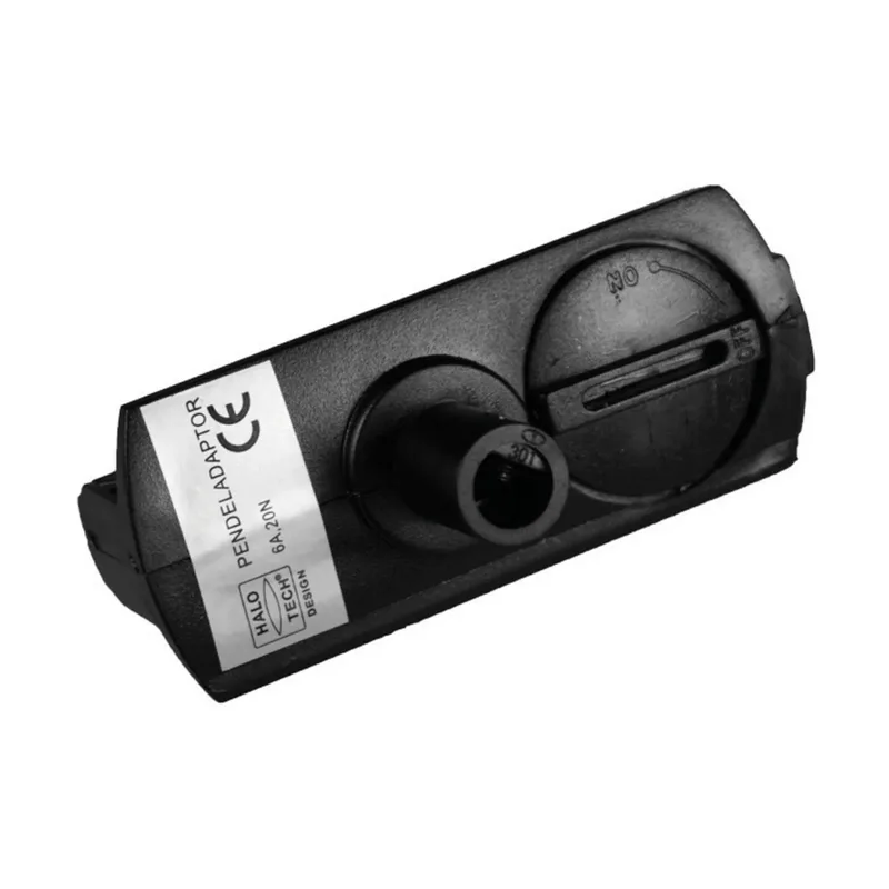 Hanglampadapter Halotrack, zwart fra Halo Design – produktbillede