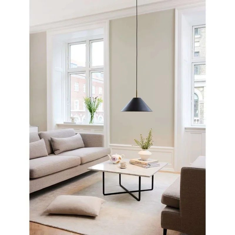 Hygge Hanglamp Ø24 Graphite Black de Halo Design – photo du produit