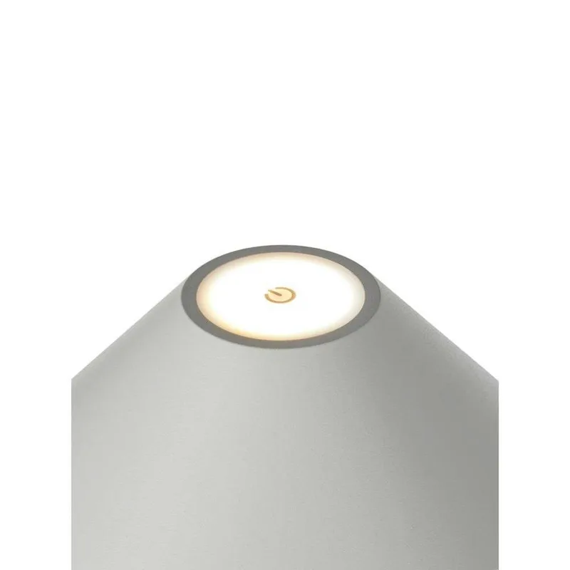 Hygge Portable Tafellamp Ø19 Warm Grey van Halo Design – productfoto