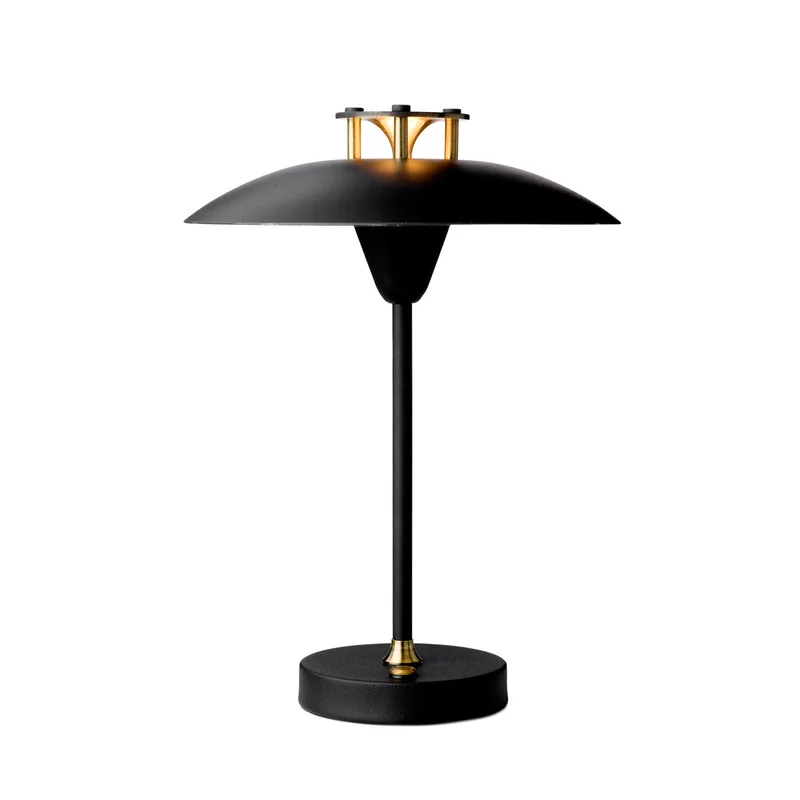 MINI STEPP 1-2-3 accu-tafellamp, zwart IP44 by Halo Design – product photo
