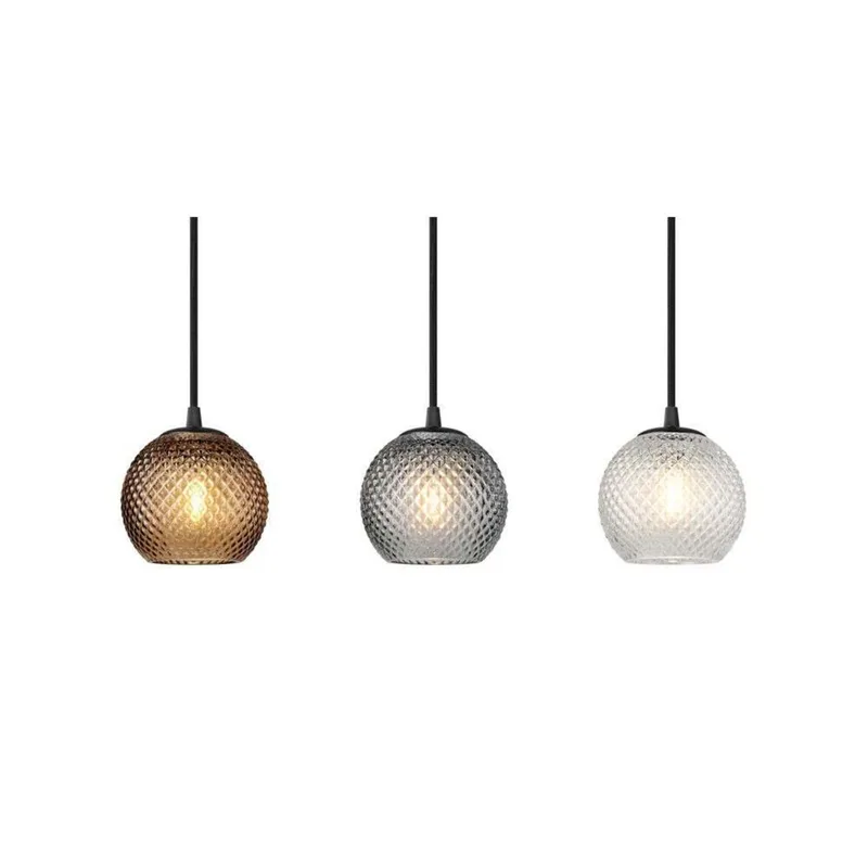 Nobb Ball Hanglamp Small Amber von Halo Design – Produktfoto
