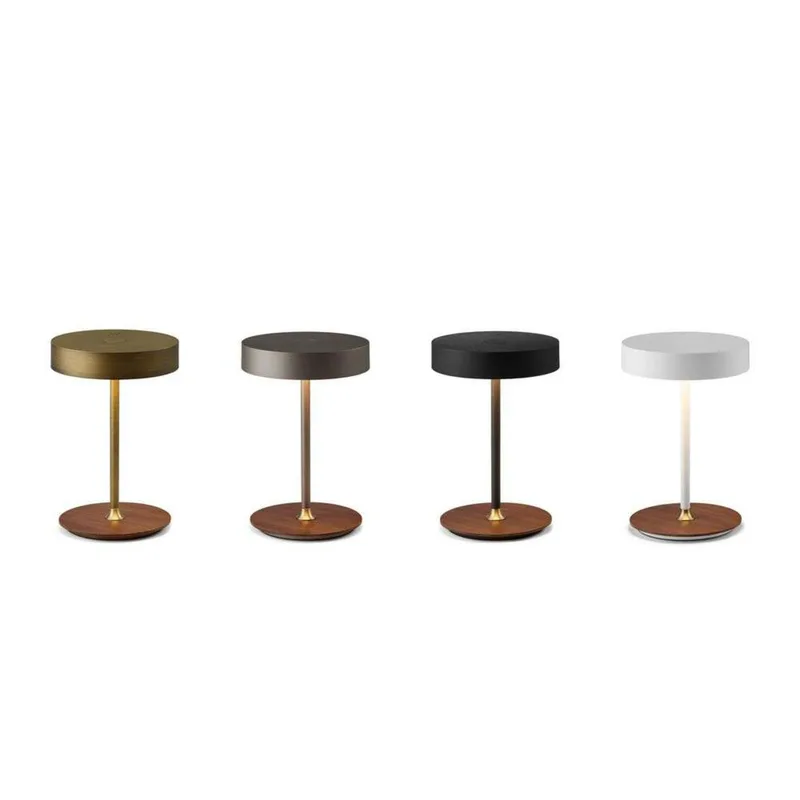On The Move tafellamp, zwart, Ø 13 cm van Halo Design – productfoto