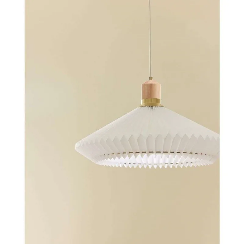 Paris hanglamp, bruin, Ø 40 cm, textiel de Halo Design – photo du produit