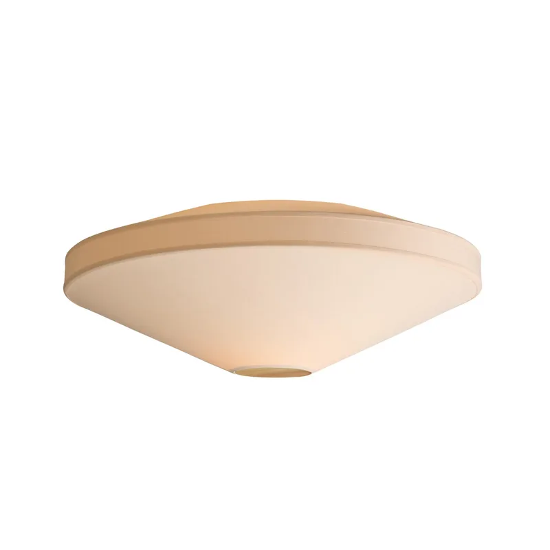 PARIS plafondlamp, Ø 56 cm, beige, textiel, E27 från Halo Design – produktbild