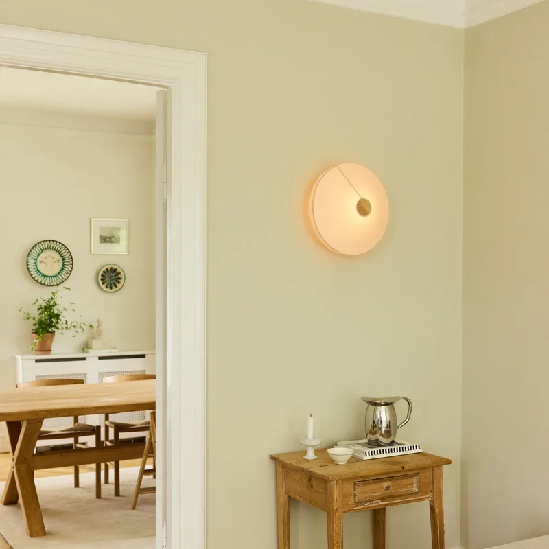 PARIS plafonlamp, Ø 40 cm, beige, textiel, E27 från Halo Design – produktbild