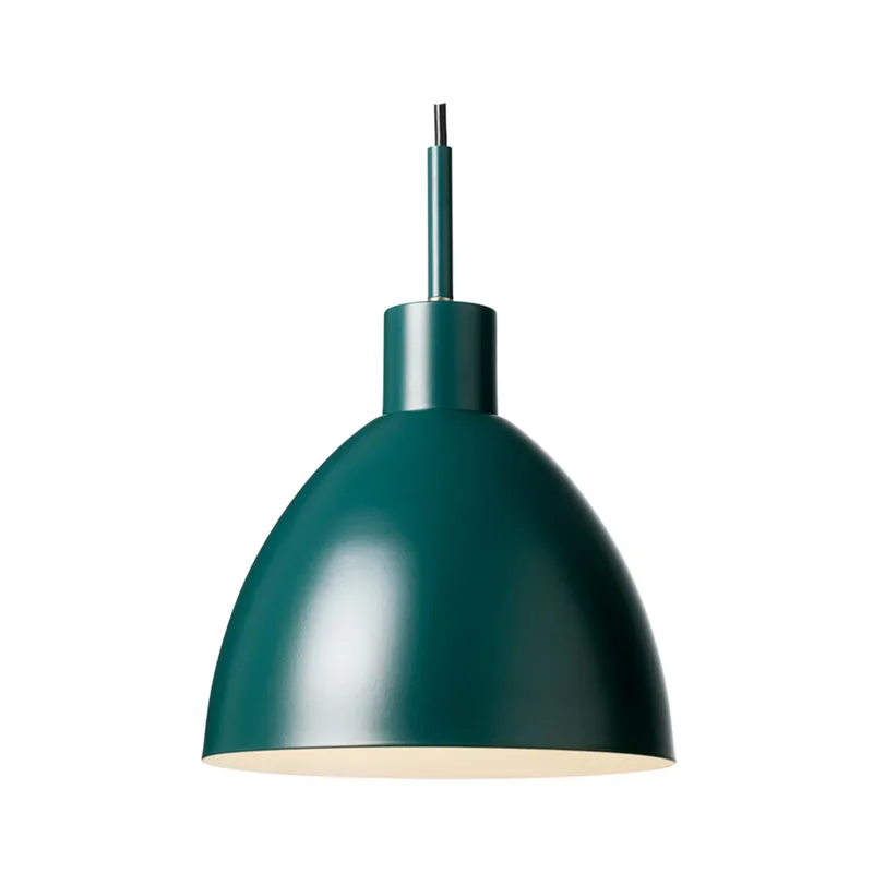 Rock hanglamp, groen, Ø 20 cm, metaal från Halo Design – produktbild