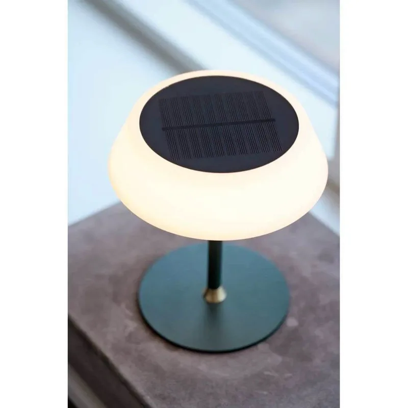 Solar Portable Taffellamp Donker Groen från Halo Design – produktbild