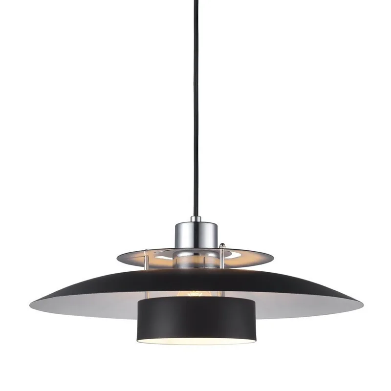 Sørup Hanglamp Ø40 Matt Black von Halo Design – Produktfoto
