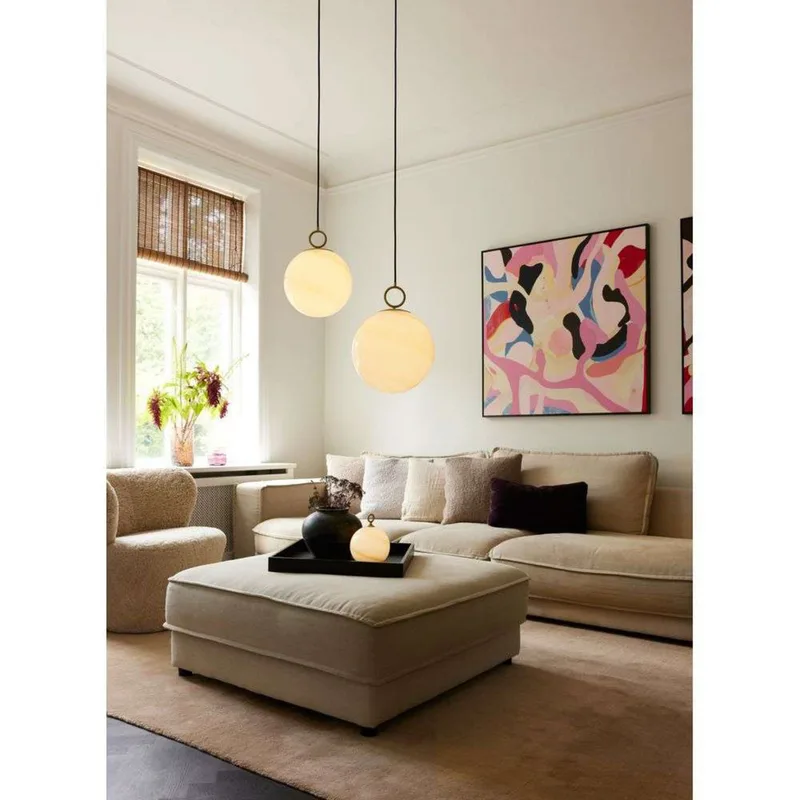 Stockholm Portable Tafellamp Brown von Halo Design – Produktfoto