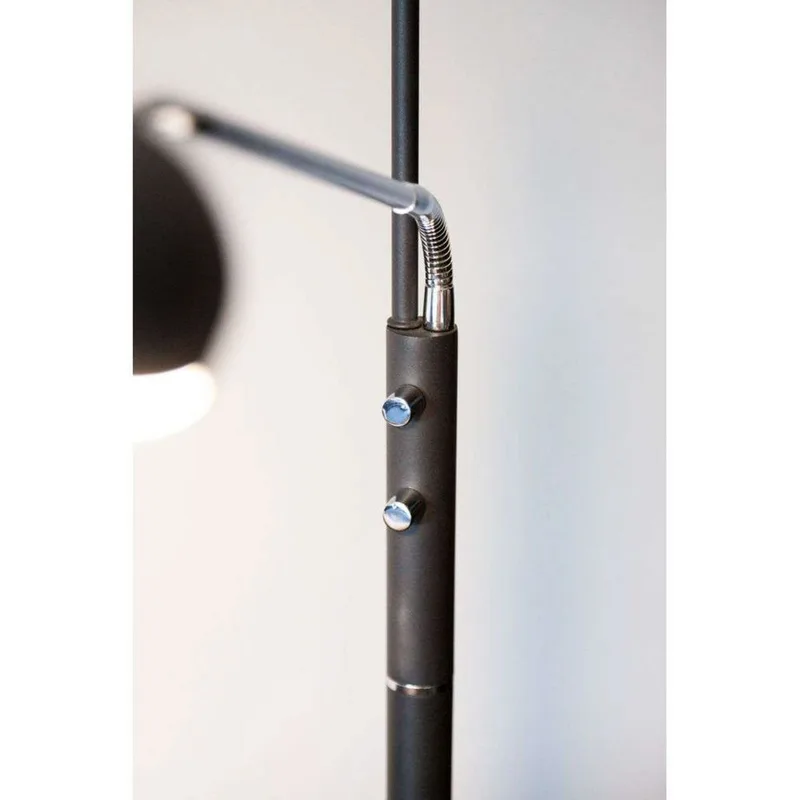Vegas Uplight Vloerlamp w/Dimmer Black von Halo Design – Produktfoto