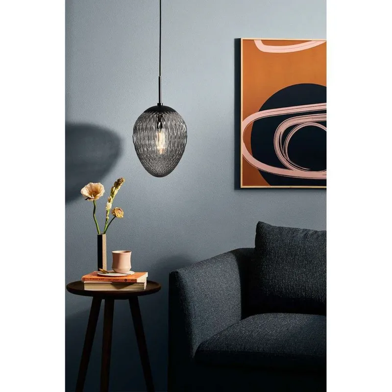 Woods Hanglamp Ø20 Smoke von Halo Design – Produktfoto