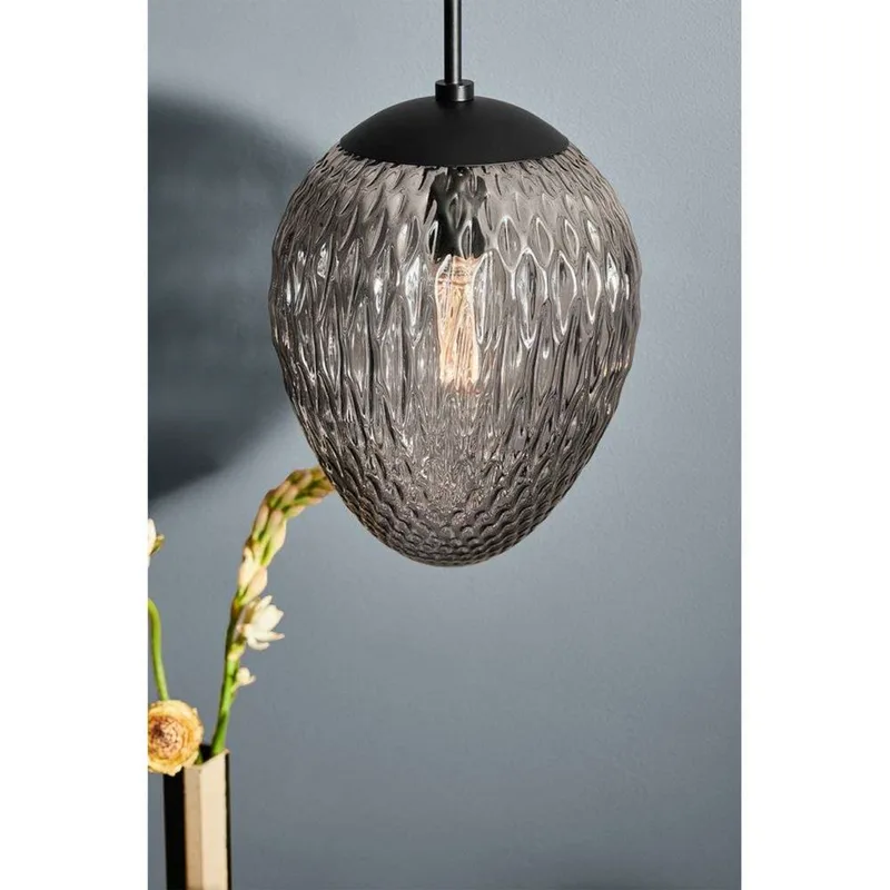 Woods Hanglamp Ø25 Smoke von Halo Design – Produktfoto