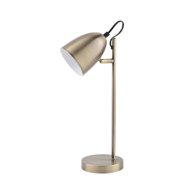 YEP-tafellamp, oud messing, 37 cm, metaal, E14 från Halo Design – produktbild