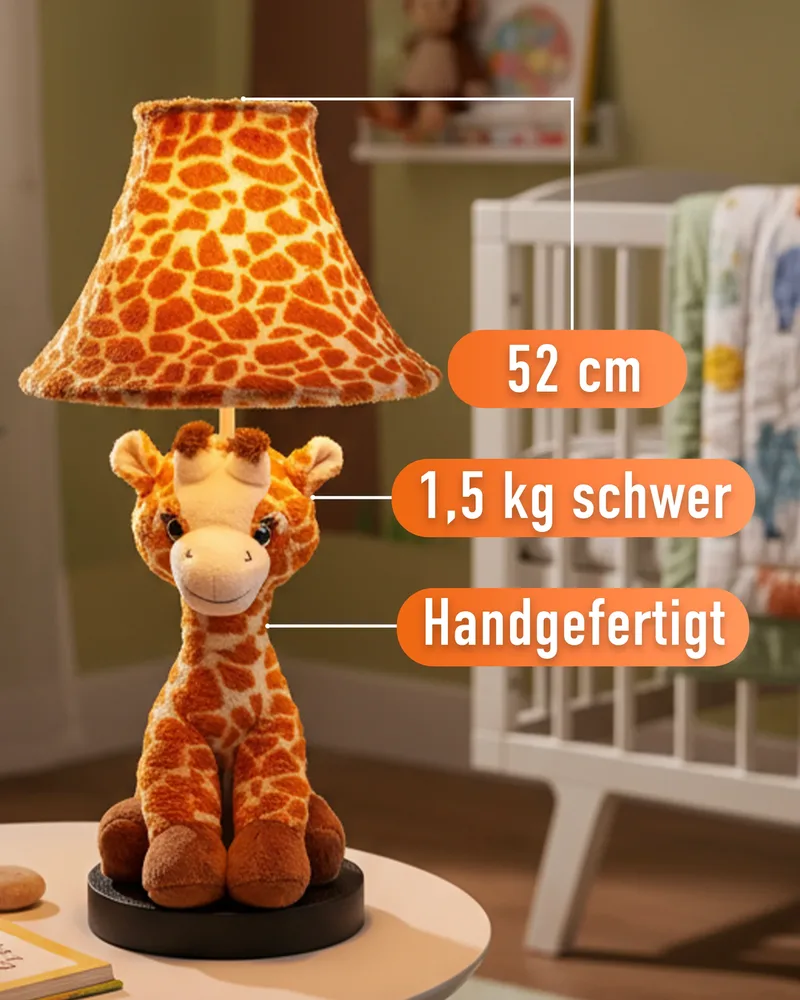 Baby Raffi – die Giraffenlampe (52 cm) von Happy Lamps – Produktfoto