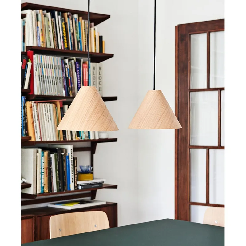 30 Degrees Hanglamp M Natural/Soft Black von HAY – Produktfoto