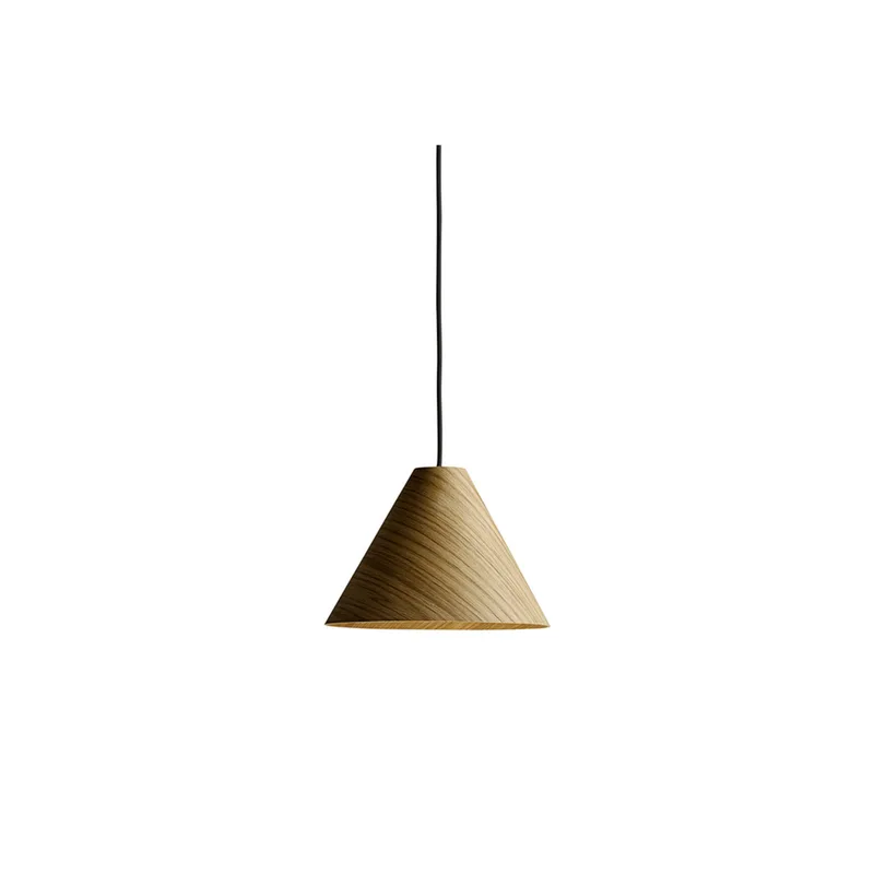 30 Degrees Hanglamp S Natural/Soft Black de HAY – photo du produit