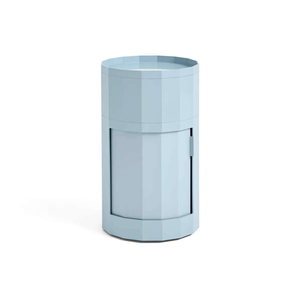 Ablage Facet - Blau - Recyceltes ABS - Designer Stefan Scholten van HAY – productfoto