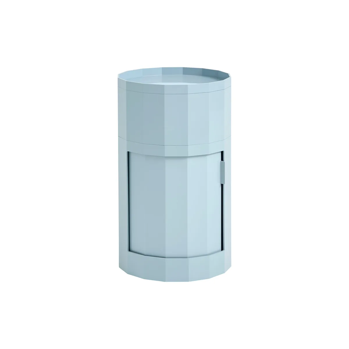 Ablage Facet - Blau - Recyceltes ABS - Designer Stefan Scholten van HAY – productfoto