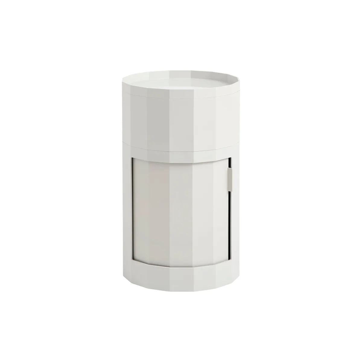 Ablage Facet - Grau - Recyceltes ABS - Designer Stefan Scholten de HAY – photo du produit