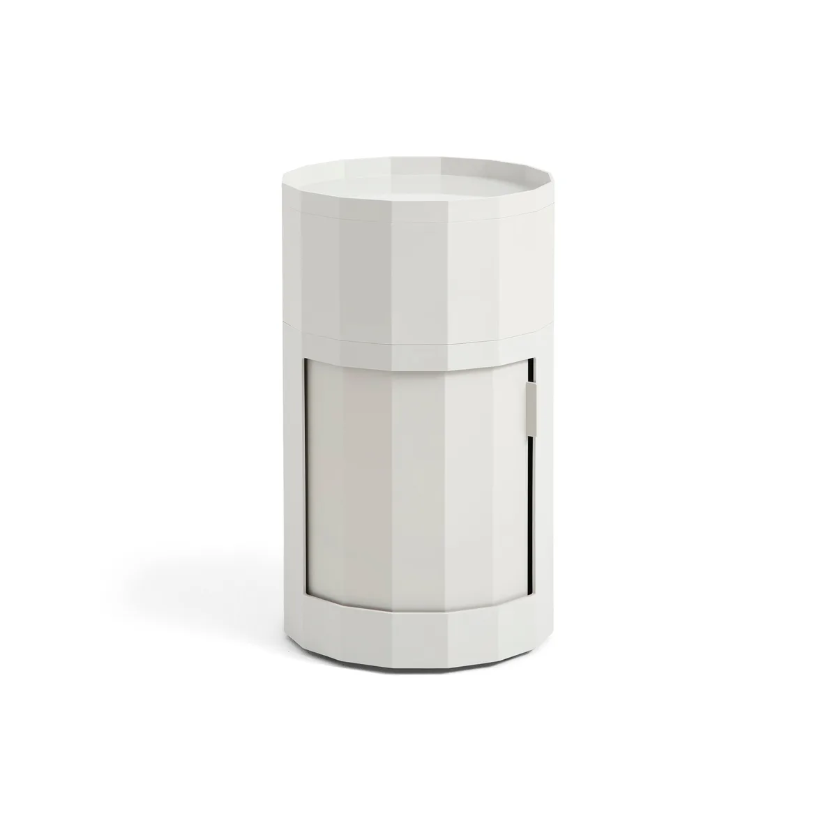 Ablage Facet - Grau - Recyceltes ABS - Designer Stefan Scholten van HAY – productfoto