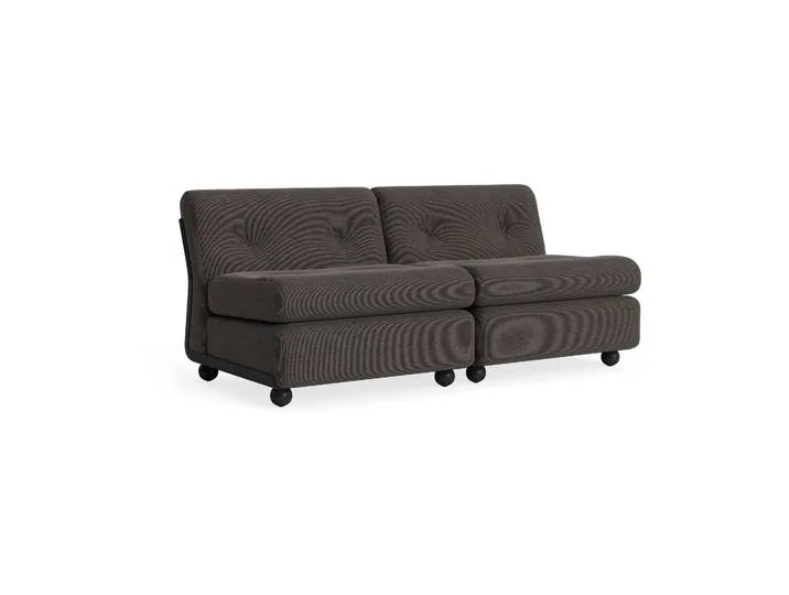 Amanta Sofamodul Anthracite-yuma 1010, 2-sitzig von HAY – Produktfoto