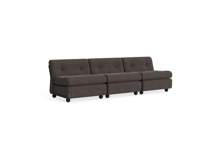 Amanta Sofamodul Anthracite-yuma 1010, 3-sitzig de HAY – photo du produit