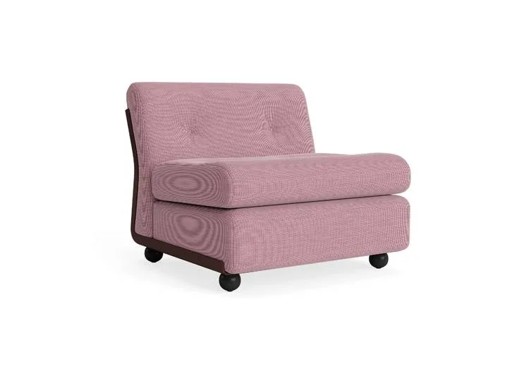 Amanta Sofamodul Burgundy red-yuma 1851, 1-sitzig/Sessel de HAY – photo du produit