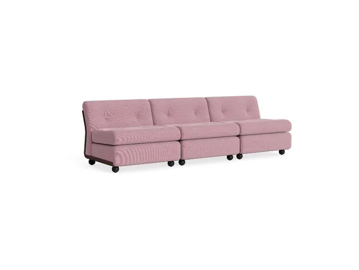 Amanta Sofamodul Burgundy red-yuma 1851, 3-sitzig de HAY – photo du produit