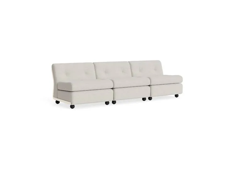 Amanta Sofamodul Cream beige-story 102, 3-sitzig de HAY – photo du produit
