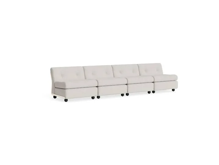Amanta Sofamodul Cream beige-story 102, 4-sitzig de HAY – photo du produit