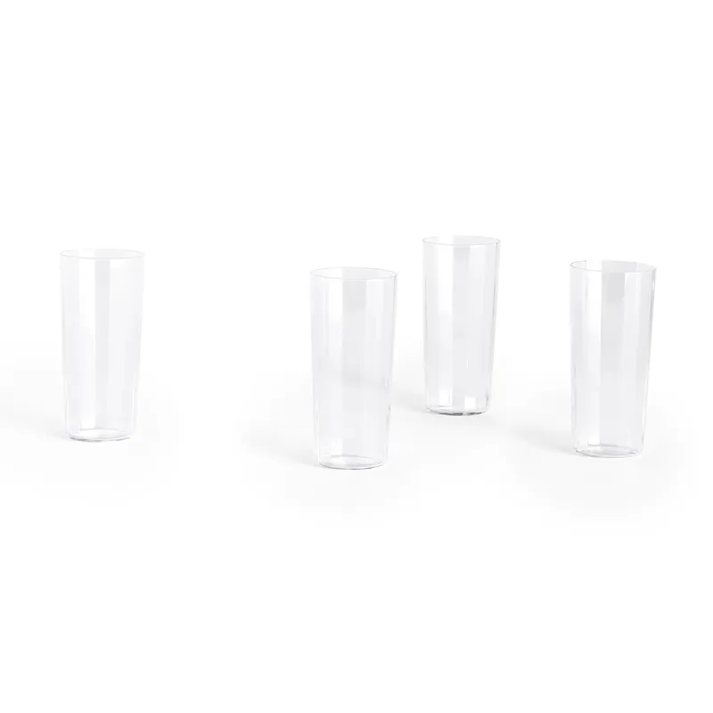 Angle Wasserglas 4er Pack Tall 13 cm de HAY – photo du produit