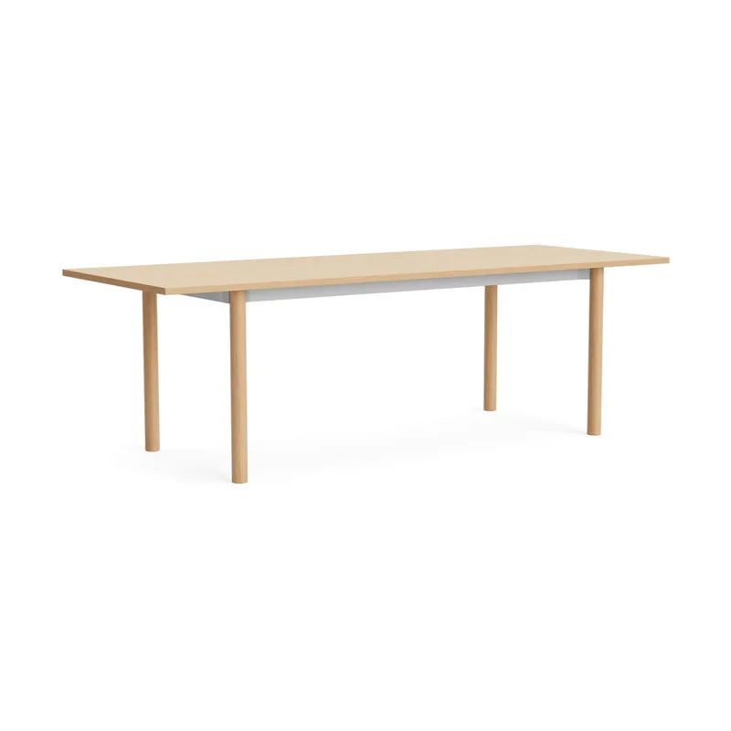 Annex Overhang Esstisch Oxidiertes Aluminium-lackierte Eiche, 240x90 cm von HAY – Produktfoto