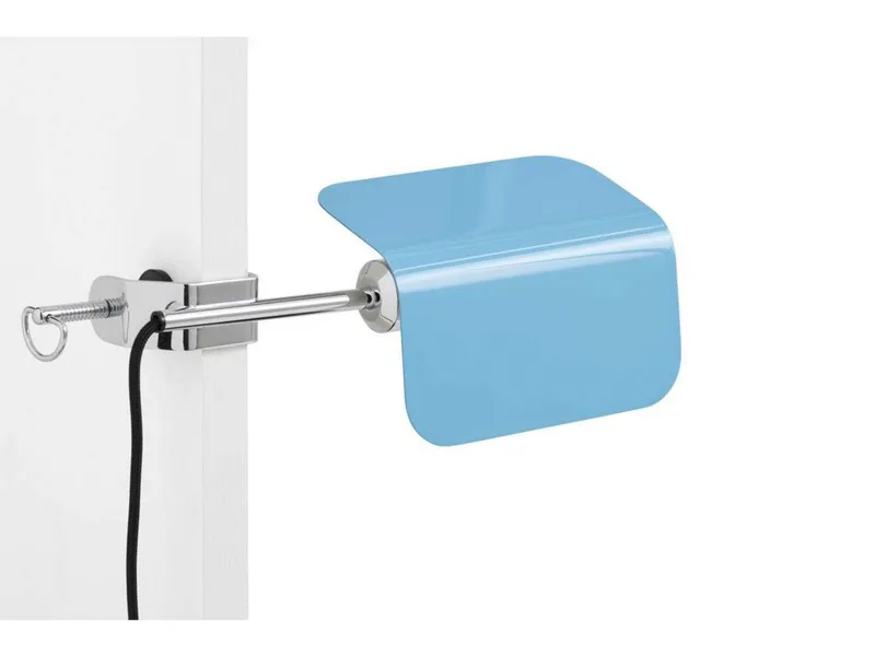 Apex Klemmleuchte Pastel Blue fra HAY – produktbillede