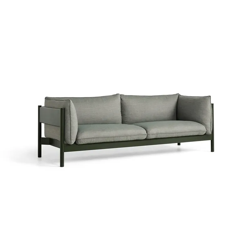 Arbour ECO 3-Sitzer Sofa Green-flaschengrün Buche by HAY – product photo