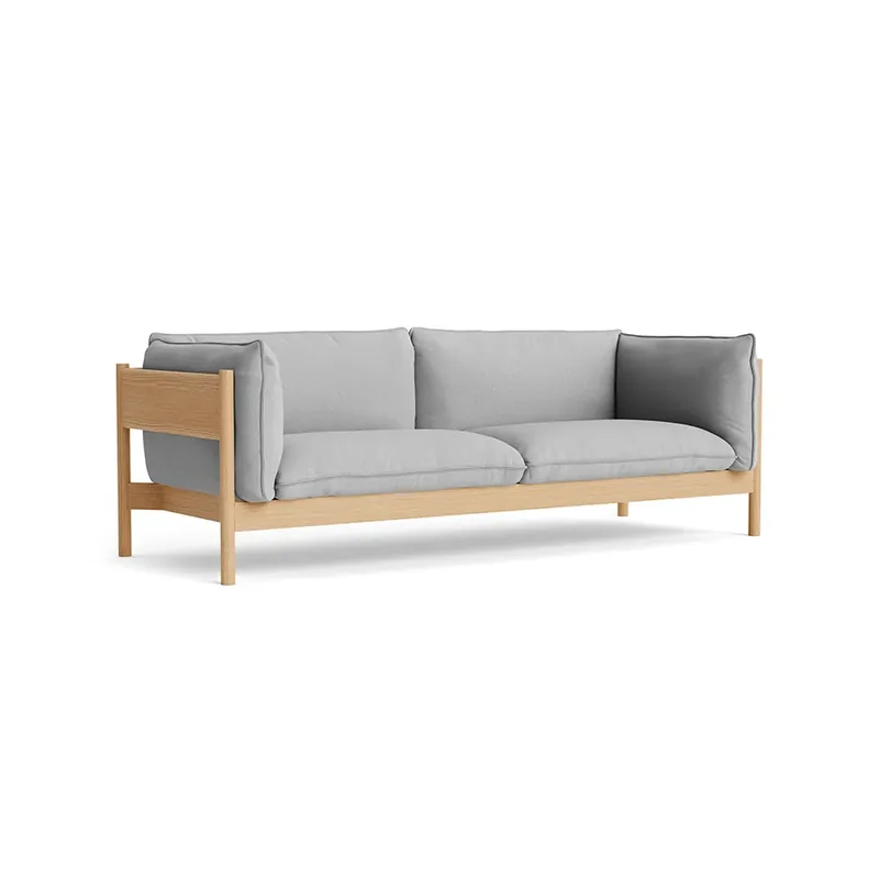 Arbour ECO 3-Sitzer Sofa Steelcut Trio 113 wachsgeölte Eiche van HAY – productfoto