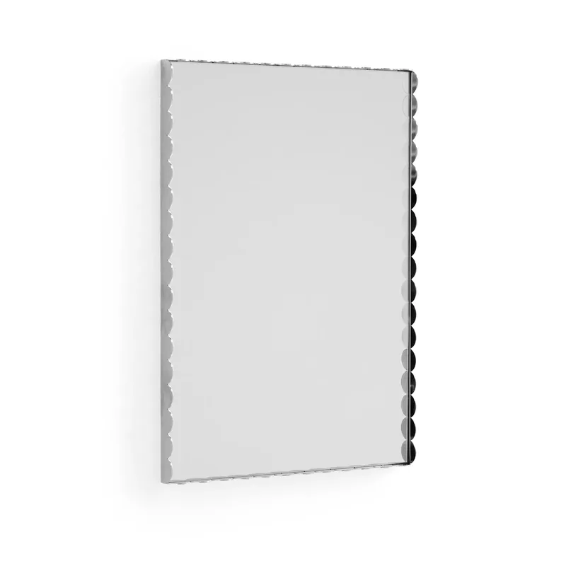 Arcs Mirror Rectangle S Spiegel 43,5 x 61,5cm Edelstahl de HAY – photo du produit