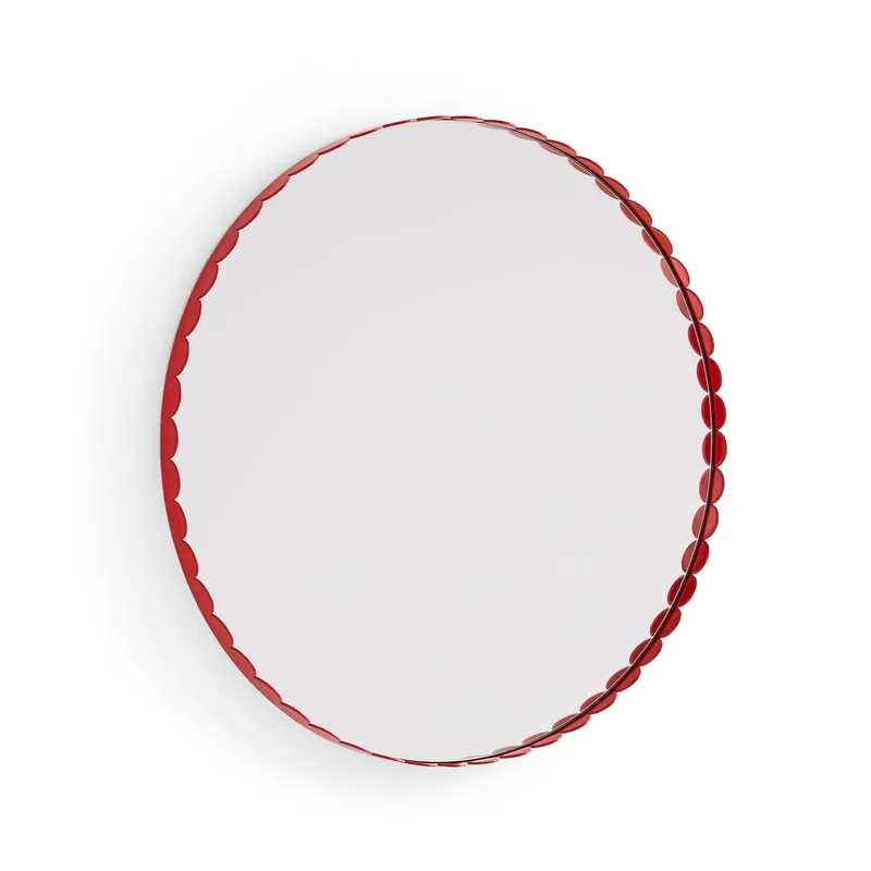 Arcs Mirror Spiegel Ø60cm Red de HAY – photo du produit