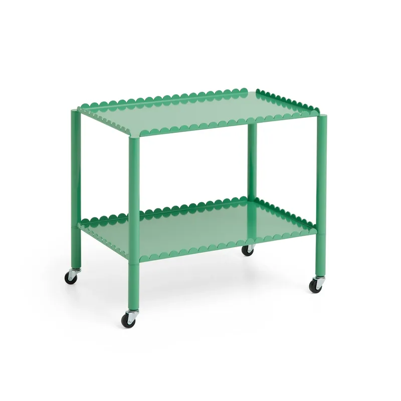 Arcs Trolley Low Servierwagen Soft jade von HAY – Produktfoto