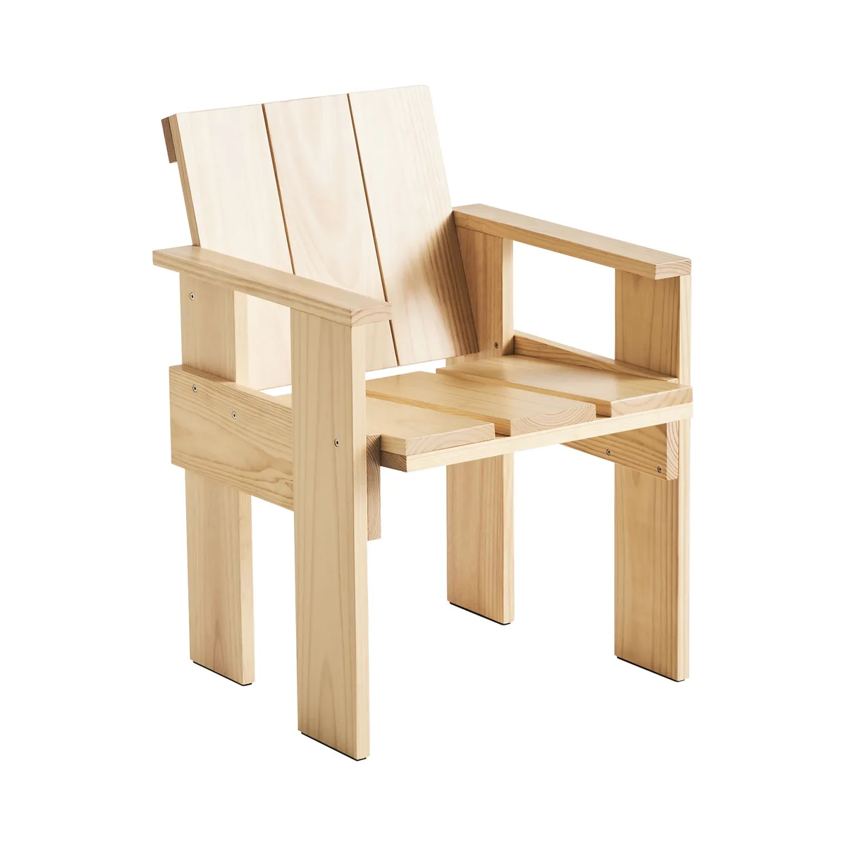Armlehnstuhl Crate - Holz natur - Kiefer, massiv - Designer Gerrit Rietveld van HAY – productfoto
