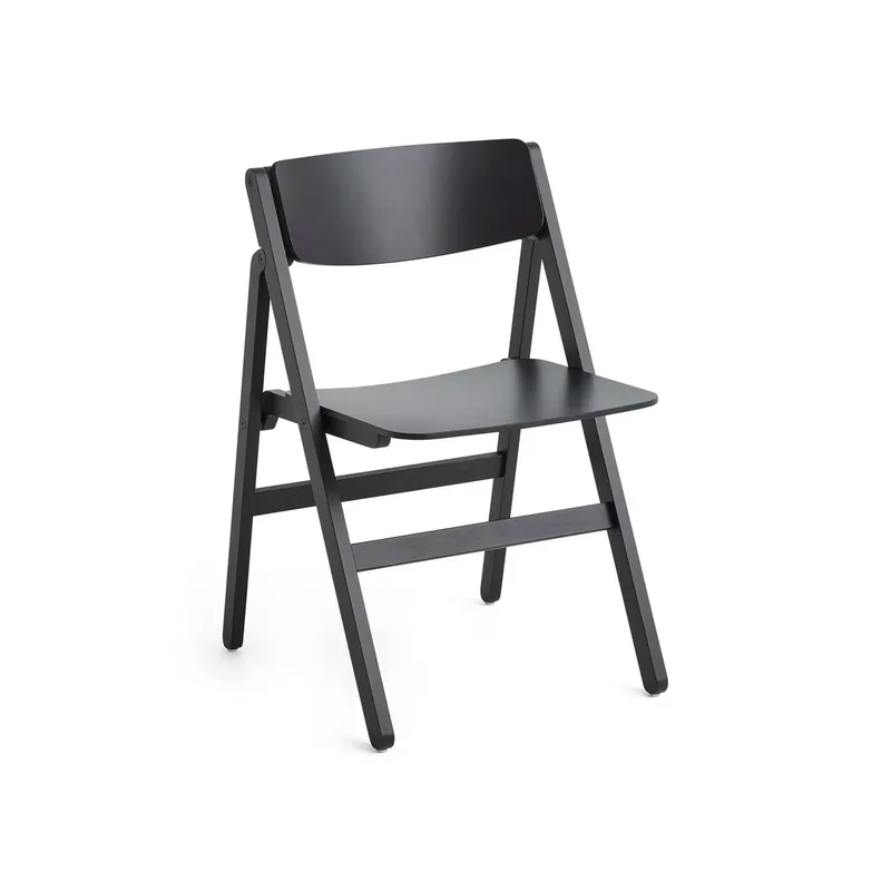 Backflip Chair Stuhl Anthrazit lackierte Buche von HAY – Produktfoto