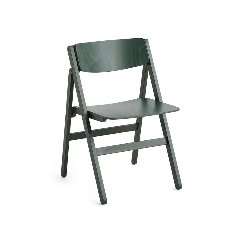 Backflip Chair Stuhl Cedar green lackiert Buche från HAY – produktbild