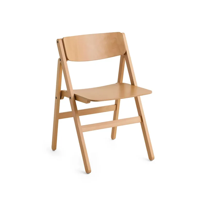 Backflip Chair Stuhl Golden lackierte Buche från HAY – produktbild