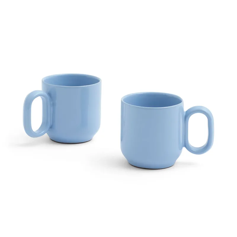 Barro Becher 2er-Pack Light blue de HAY – photo du produit