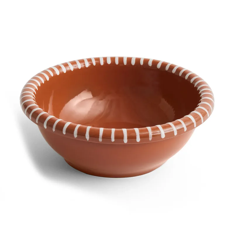 Barro Salatschale Natural with stripes, Ø26 cm de HAY – photo du produit