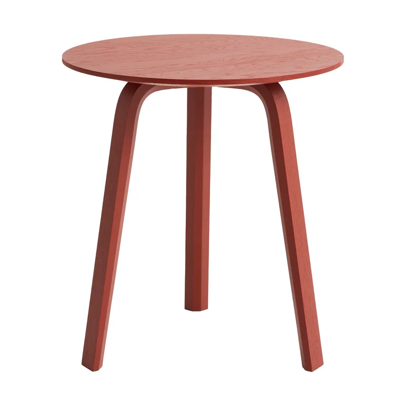 Bella Couchtisch Tile red, Ø45x49 cm von HAY – Produktfoto
