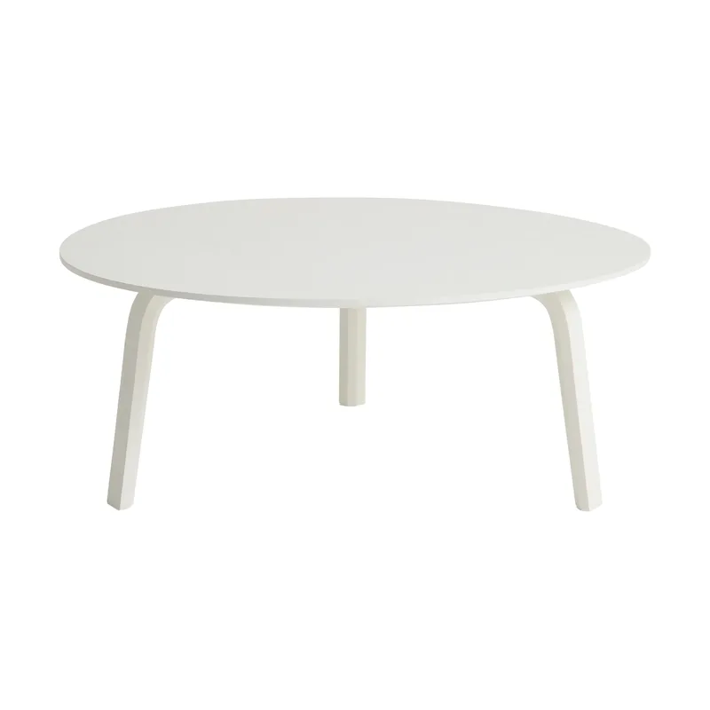 Bella Couchtisch White, Ø80x32 cm från HAY – produktbild