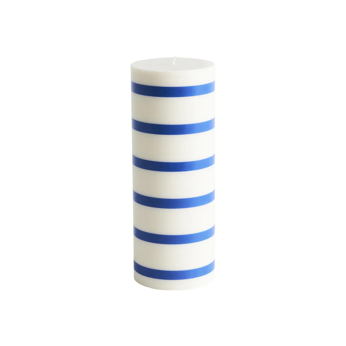 Blockkerze Column - Blau - Stearin von HAY – Produktfoto