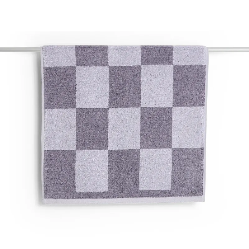 Check Badezimmerteppich 50 x 90cm Lavender by HAY – product photo