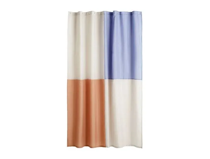 Check douchegordijn 180x200 cm Blue von HAY – Produktfoto