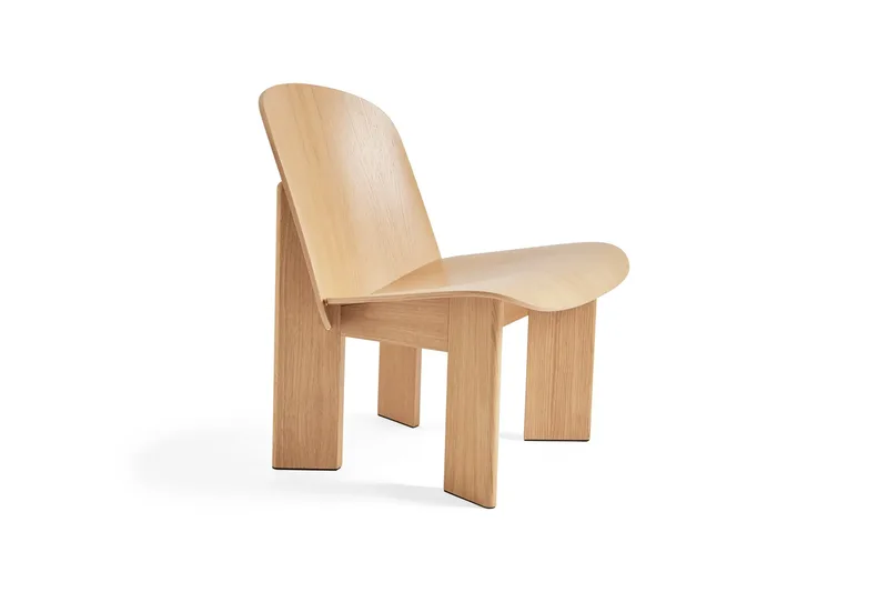 Chisel Lounge Chair Lackierte Eiche by HAY – product photo